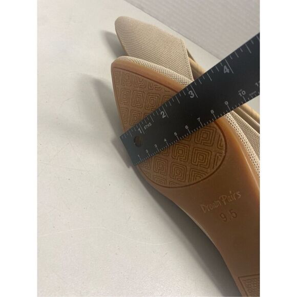 DREAM PAIRS Women’s Flats Slip On Gold Shoes Pointed Toe Size 9.5 New With Tags - Picture 6 of 10